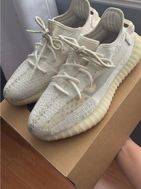 adidas Yeezy Boost 350 V2 Box — Bone/Tan